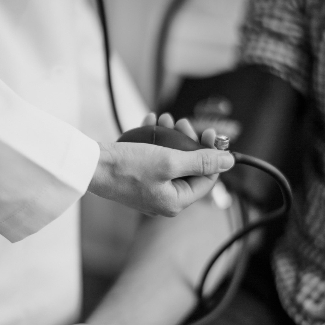 Image of a blood pressure cuff